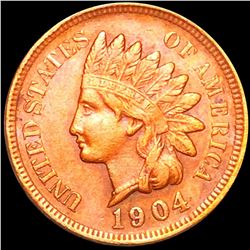 1904 Indian Head Penny CLOSELY UNCIRCULATED