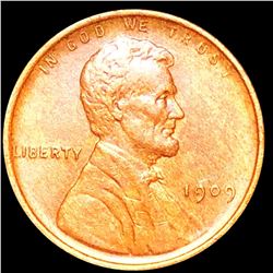 1909 Lincoln Wheat Penny CLOSELY UNCIRCULATED