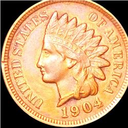 1904 Indian Head Penny CLOSELY UNCIRCULATED