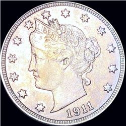 1911 Liberty Victory Nickel LIGHTLY CIRCULATED