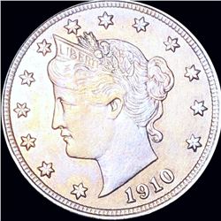 1910 Liberty Victory Nickel LIGHTLY CIRCULATED