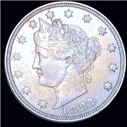 1883 Liberty Victory Nickel ABOUT UNCIRCULATED