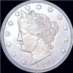 1883 Liberty Victory Nickel ABOUT UNCIRCULATED