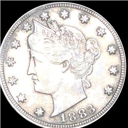 1883 Liberty Victory Nickel ABOUT UNCIRCULATED
