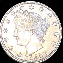 1883 Liberty Victory Nickel NEARLY UNCIRCULATED