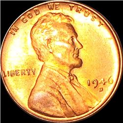 1946-D Lincoln Wheat Penny UNCIRCULATED