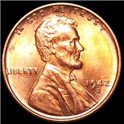 1942-D Lincoln Wheat Penny UNCIRCULATED
