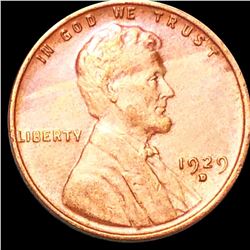 1929-D Lincoln Wheat Penny CLOSELY UNC