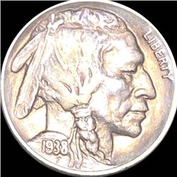 1938-D Buffalo Head Nickel LIGHTLY CIRCULATED