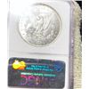 Image 2 : 1887 Morgan Silver Dollar NGC - MS63