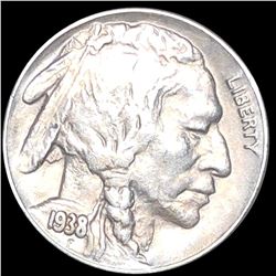 1938-D Buffalo Head Nickel LIGHTLY CIRCULATED