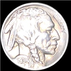 1936-S Buffalo Head Nickel LIGHTLY CIRCULATED