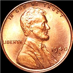 1940-D Lincoln Wheat Penny UNCIRCULATED
