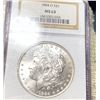 Image 1 : 1884-O Morgan Silver Dollar NGC - MS63