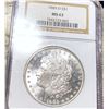 Image 1 : 1885-O Morgan Silver Dollar NGC - MS63