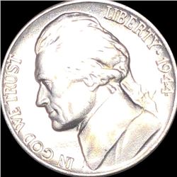 1944-P Jefferson War Nickel CLOSELY UNC