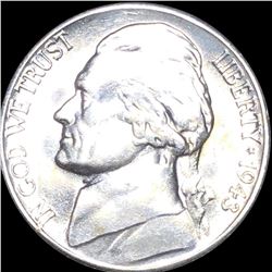 1943-S Jefferson War Nickel NEARLY UNC