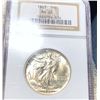 Image 1 : 1943 Walking Half Dollar NGC - MS65