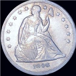 1846-O Seated Liberty Dollar LIGHTLY CIRCULATED