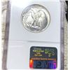Image 2 : 1944 Walking Half Dollar NGC - MS65
