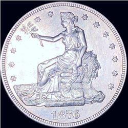 1876-S Silver Trade Dollar UNCIRCULATED