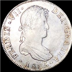 1825 Mexican Silver 8 Reales LIGHTLY CIRCULATED