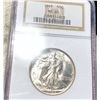 Image 1 : 1945 Walking Half Dollar NGC - MS65