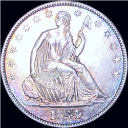 1844 Seated Half Dollar UNCIRCULATED