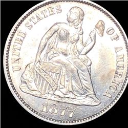 1877-S Seated Liberty Dime UNCIRCULATED