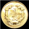Image 2 : 1874 $3 Gold Piece CLOSELY UNCIRCULATED