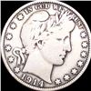 Image 1 : 1914 Barber Half Dollar NICELY CIRCULATED