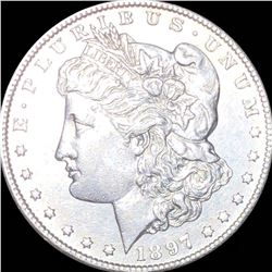 1897-S Morgan Silver Dollar CLOSELY UNCIRCULATED