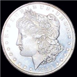 1882-CC Morgan Silver Dollar GEM BU