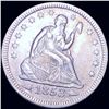 Image 1 : 1853 Seated Liberty Quarter NEARLY UNC