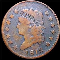 1812 Classic Head Half Cent NICELY CIRCULATED