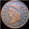 Image 1 : 1812 Classic Head Half Cent NICELY CIRCULATED