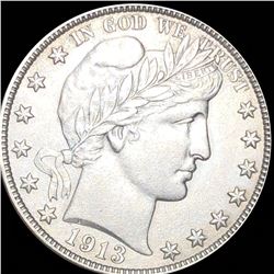 1913-S Barber Half Dollar UNCIRCULATED