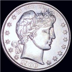 1900 Barber Half Dollar CLOSELY UNCIRCULATED