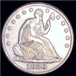 1856-S Seated Half Dollar CLOSELY UNCIRCULATED
