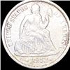 Image 1 : 1873-CC Seated Liberty Dime NICELY CIRCULATED