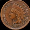 Image 1 : 1869 Indian Head Penny NICELY CIRCULATED