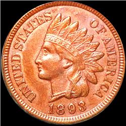 1893 Indian Head Penny CLOSELY UNCIRCULATED