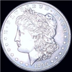 1890-CC Morgan Silver Dollar CLOSELY UNCIRCULATED