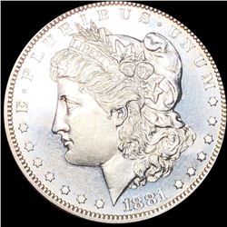 1881 Morgan Silver Dollar GEM BU