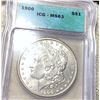 Image 1 : 1900 Morgan Silver Dollar ICG - MS63