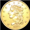 Image 1 : 1839-O $2.50 Gold Quarter Eagle UNCIRCULATED
