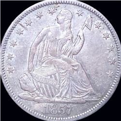 1857-S Seated Half Dollar UNCIRCULATED