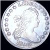 Image 1 : 1800 Draped Bust Dollar ABOUT UNCIRCULATED