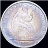 Image 1 : 1840 "Rev of 39" Seated Half Dollar LIGHTLY CIRC