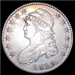 1819/8 Capped Bust Half Dollar XF